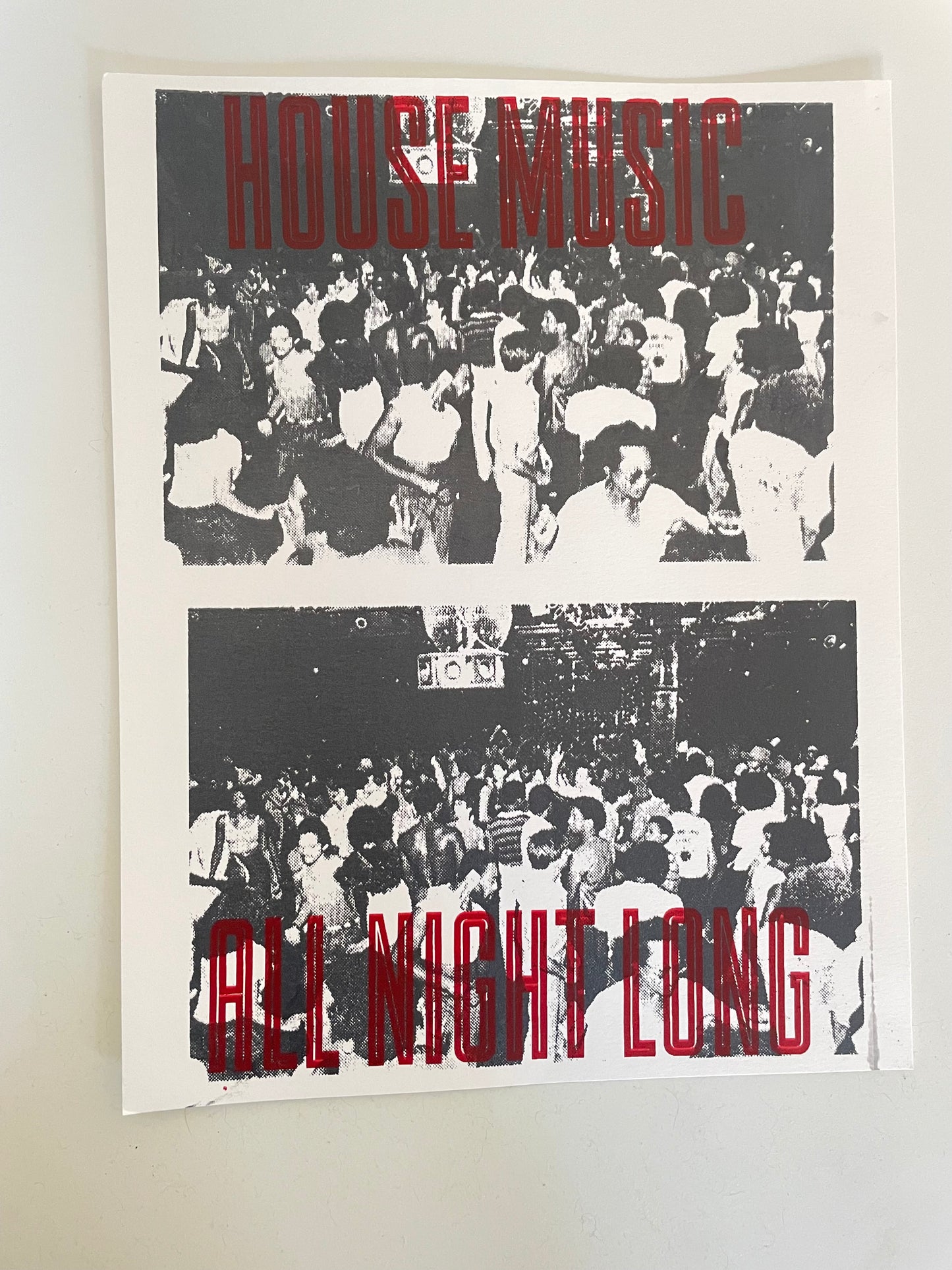 House Music All Night Long POSTER